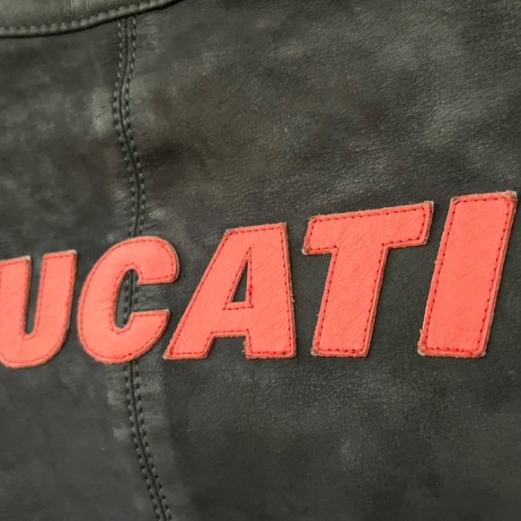 Original Ducati Pelle Lady C2 leather jacket by Dainese SIZE 42 58% off!!! - Picture 7 of 13